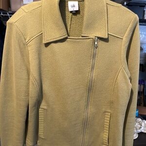 Zippered Apple Green  Jacket. Size M. Worn once